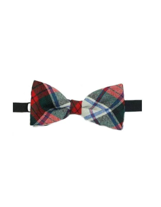 100% Wool Tartan Bow Tie - MacDuff Dress Modern