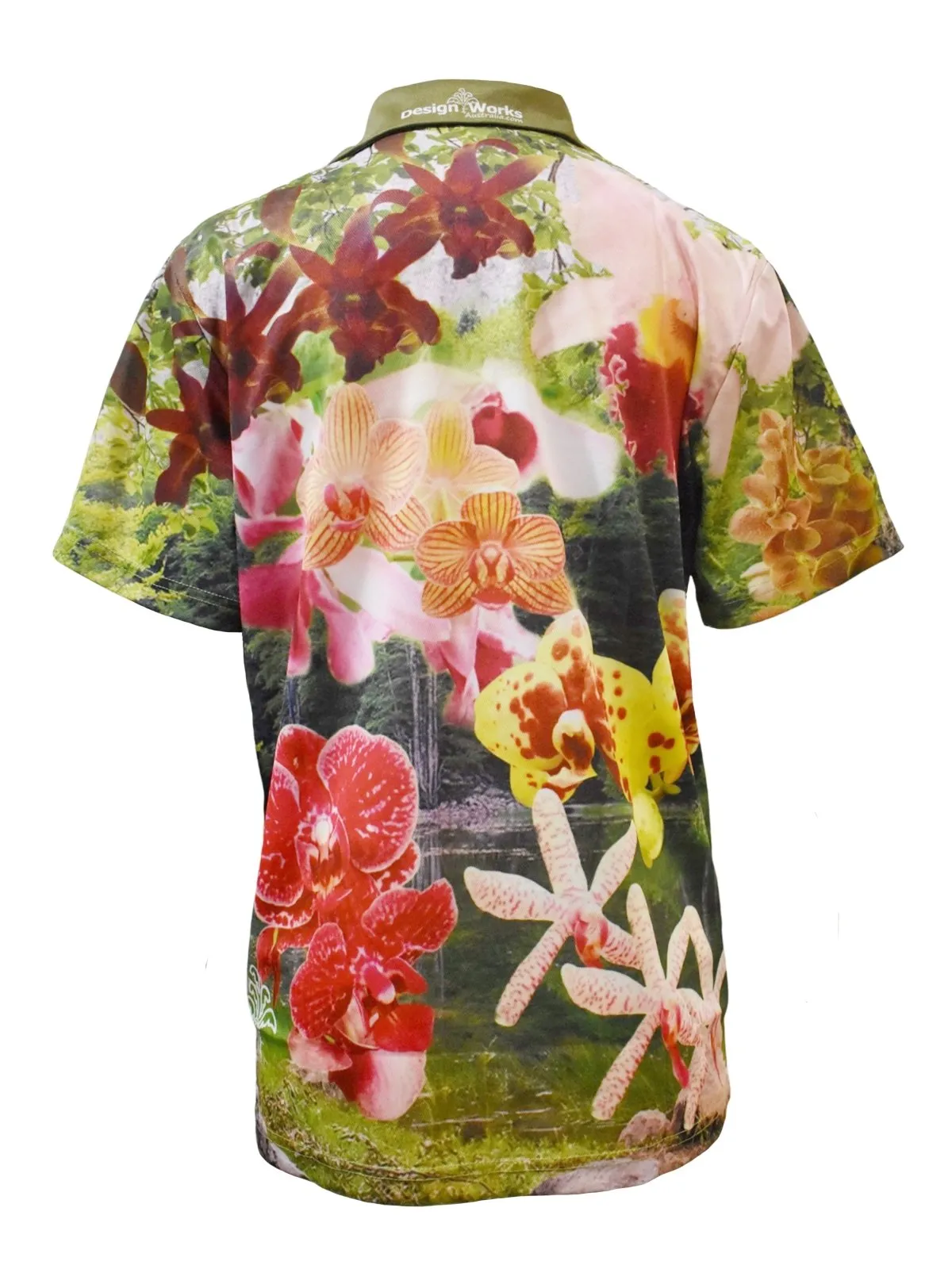 Adult UV Protective Short Sleeve Gardening Shirt - Orchid