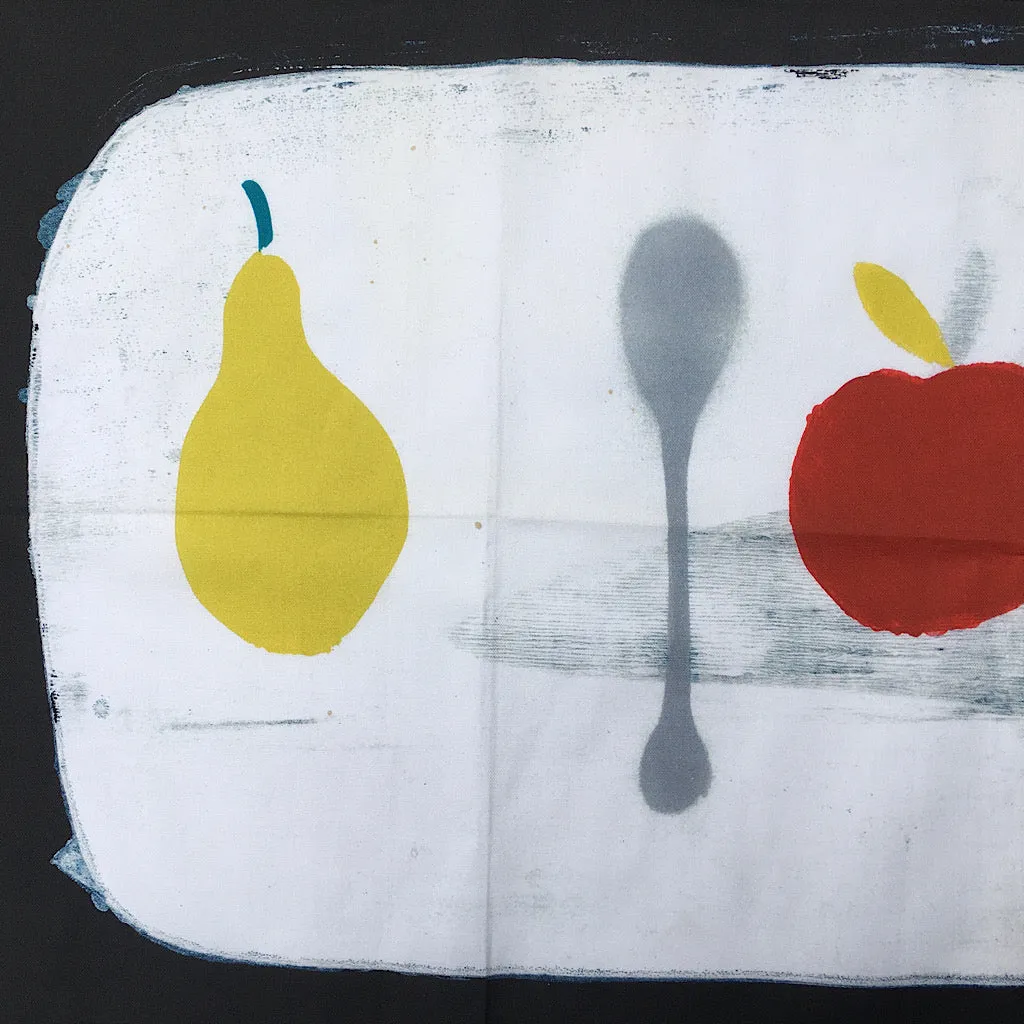 Apple   Pear   Spoon Tea Towel