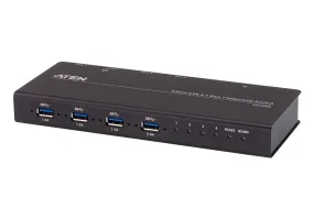 Aten Us3344i - Usb Peripheral Sharing Switch - 4 Ports - Rack-Mountable