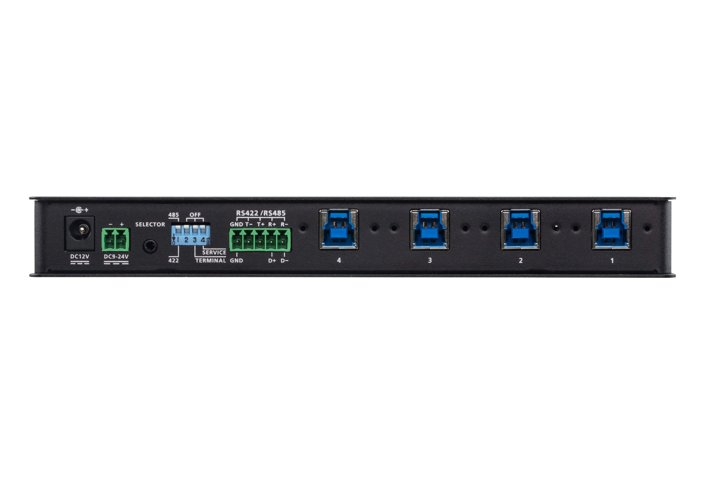 Aten Us3344i - Usb Peripheral Sharing Switch - 4 Ports - Rack-Mountable