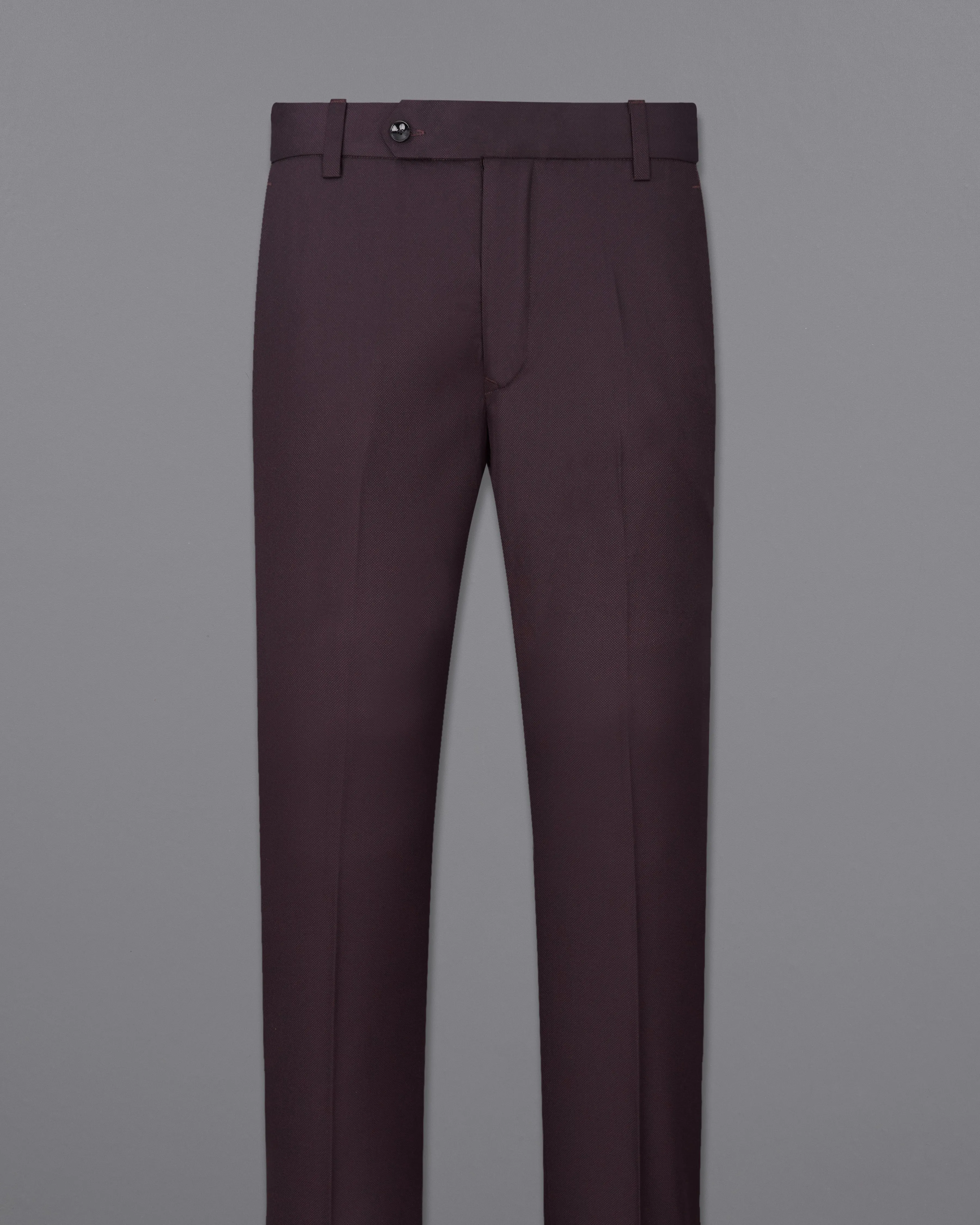 Aubergine Maroon Tuxedo Suit