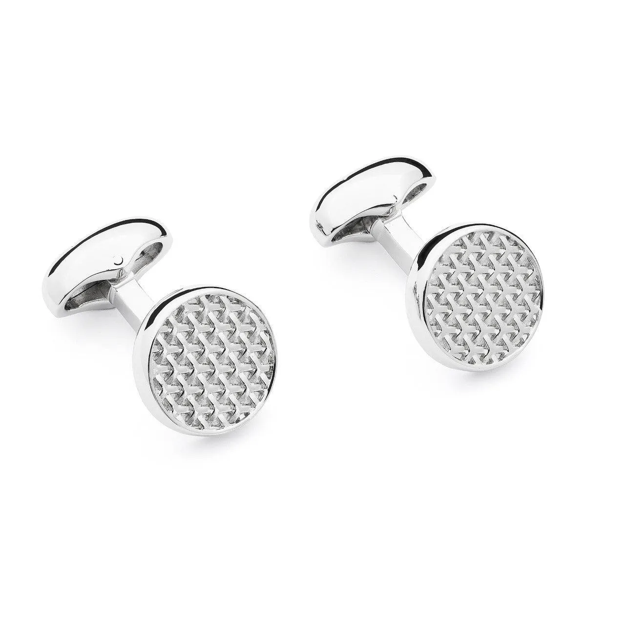 Babette Wasserman Woven Cufflinks