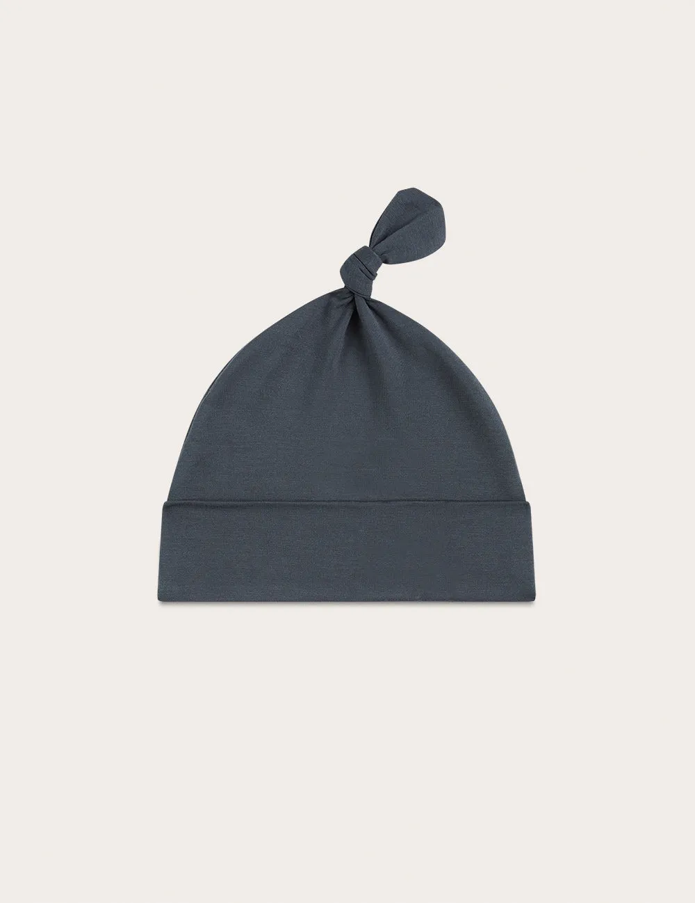 Baby Knotted Beanie - Storm