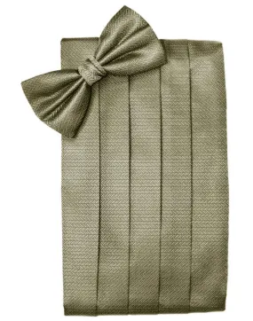 Bamboo Herringbone Cummerbund