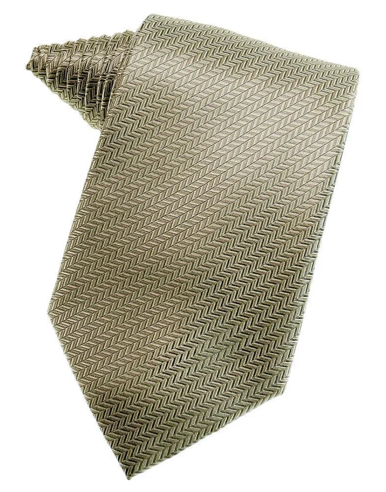 Bamboo Herringbone Necktie