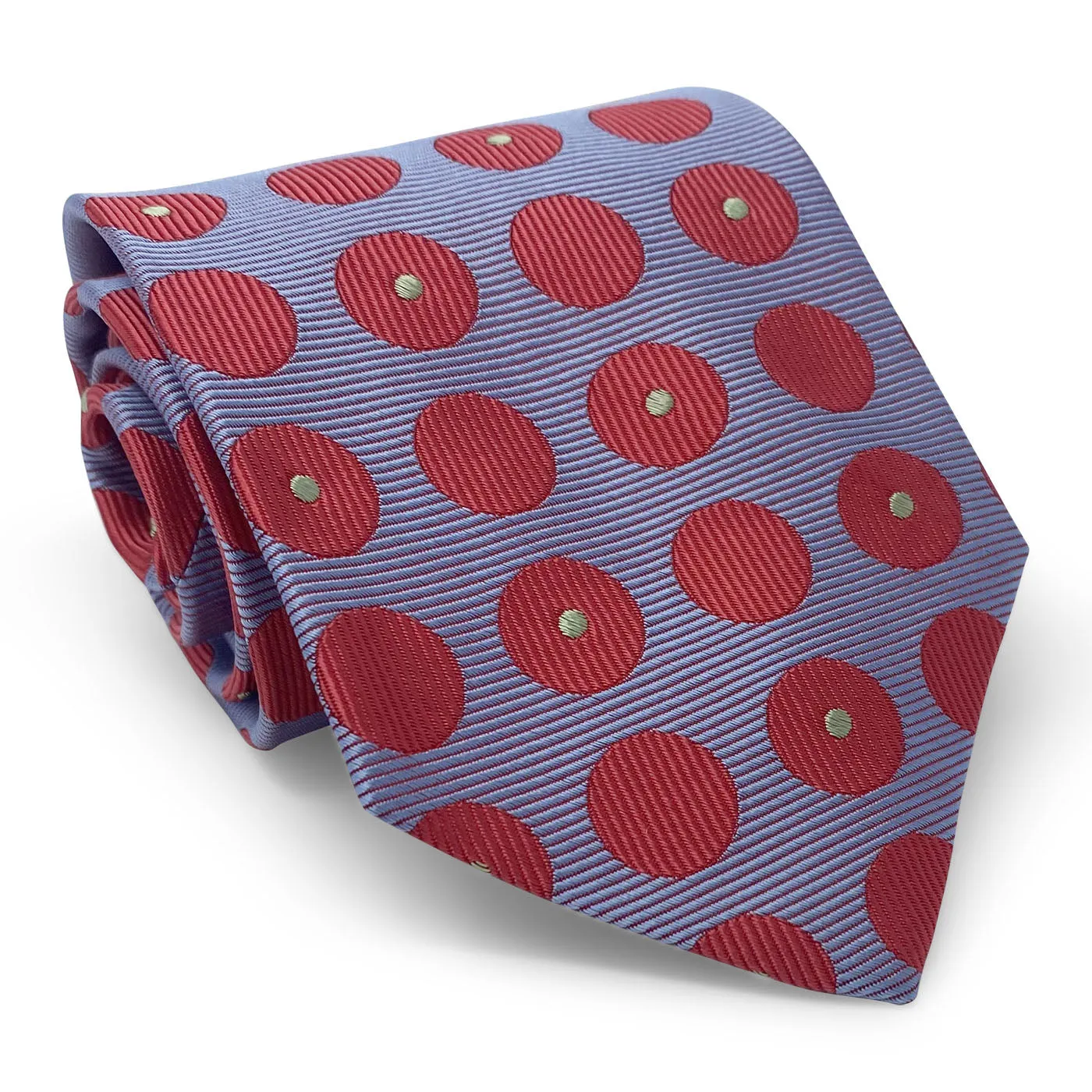 Bespoke Bullseye: Tie - Blue