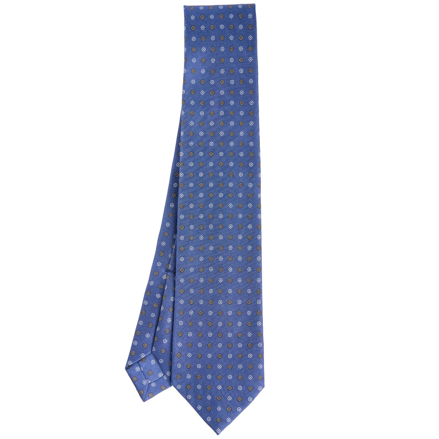 BLUE 5 FOLD SARTORIAL SILK TIE