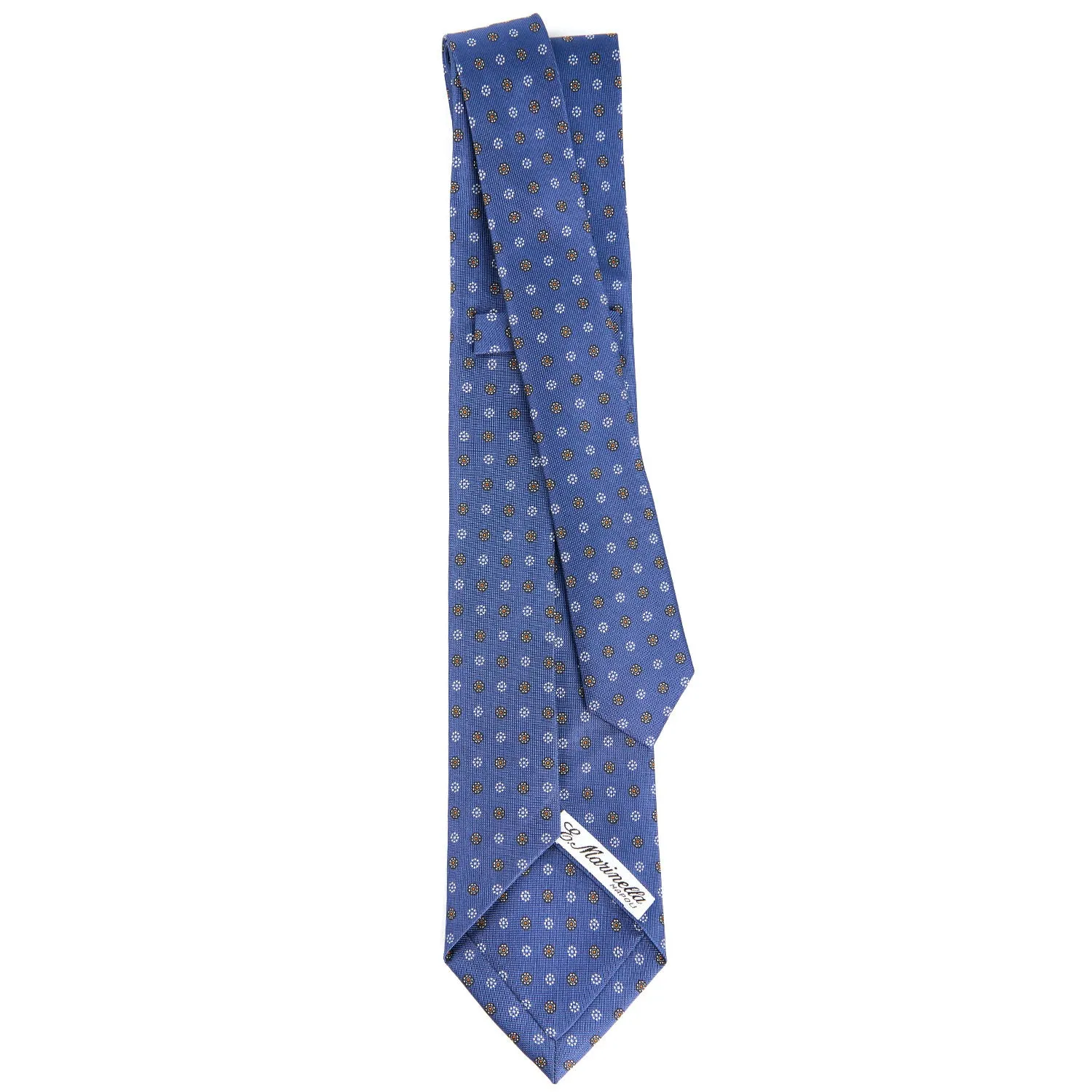 BLUE 5 FOLD SARTORIAL SILK TIE