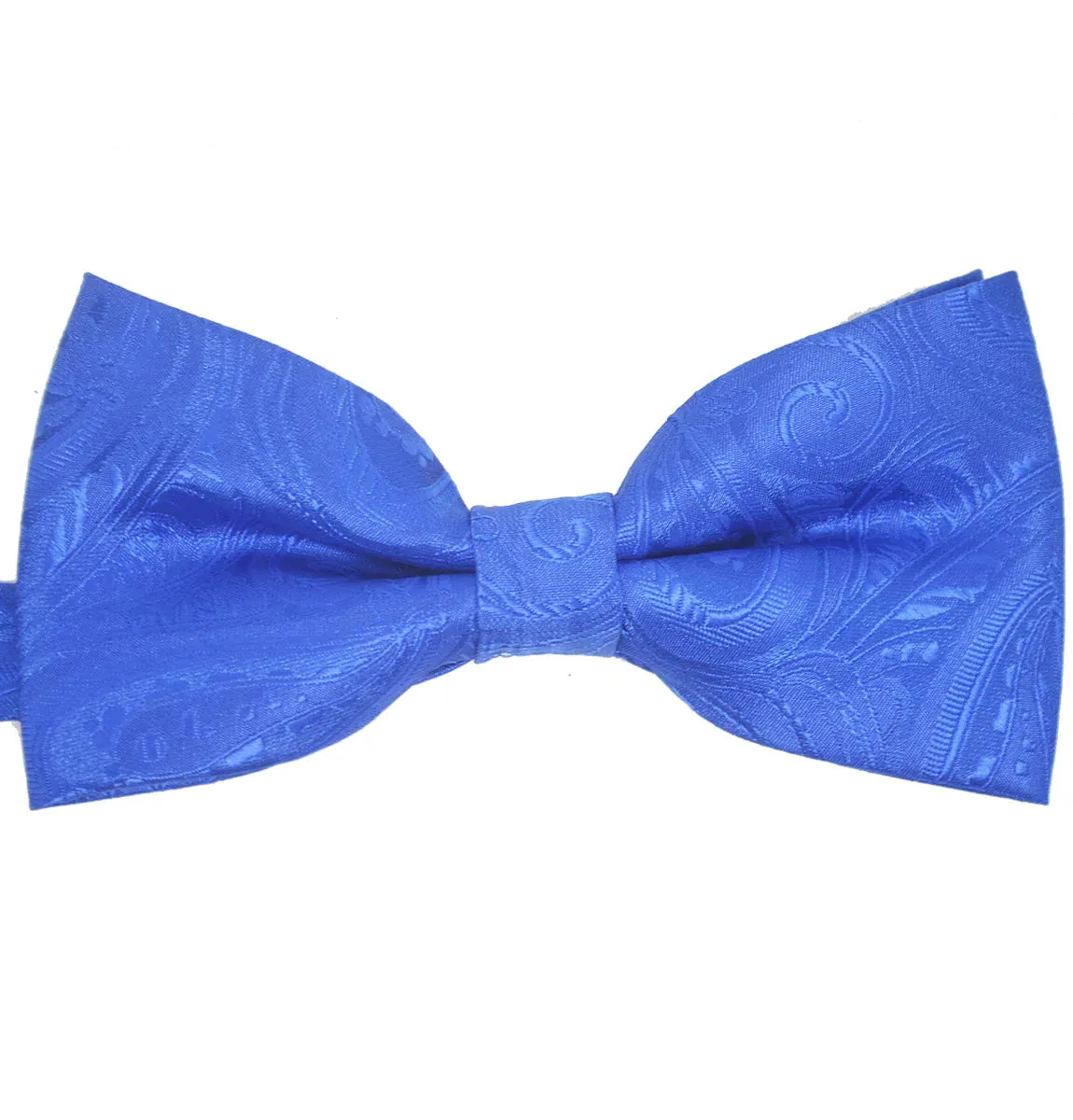 Blue Classic Paisley Bow Tie