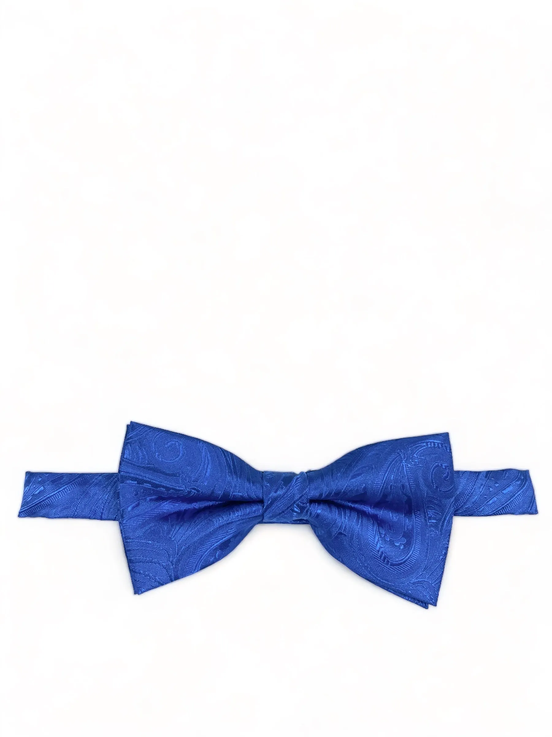 Blue Classic Paisley Bow Tie