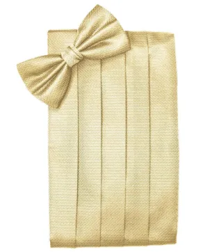 Buttercup Herringbone Kids Cummerbund