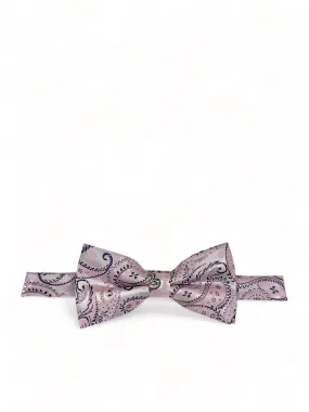 Cashmere Rose Pink Fashionable Paisley Bow Tie