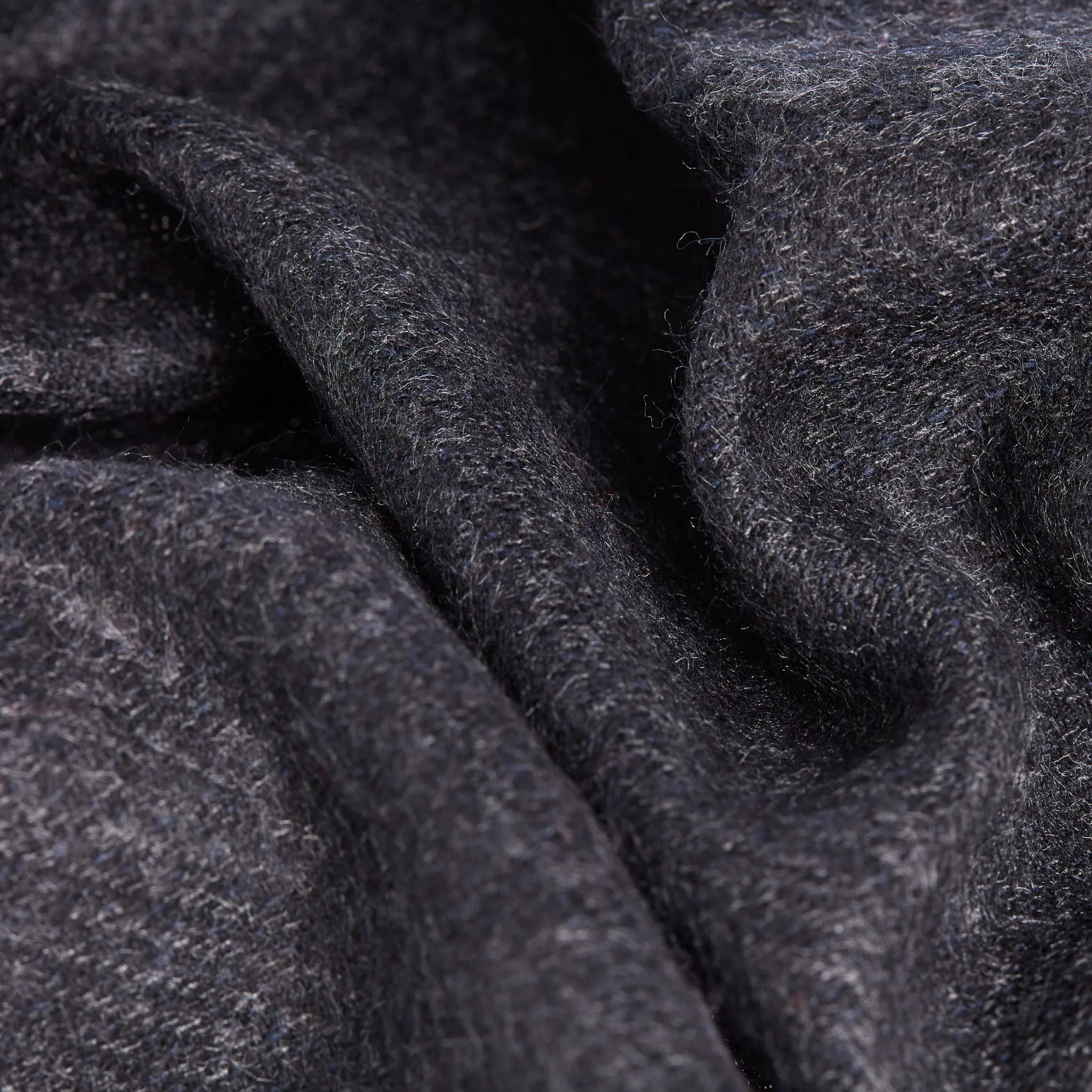 Charcoal Grey Herringbone Scarf