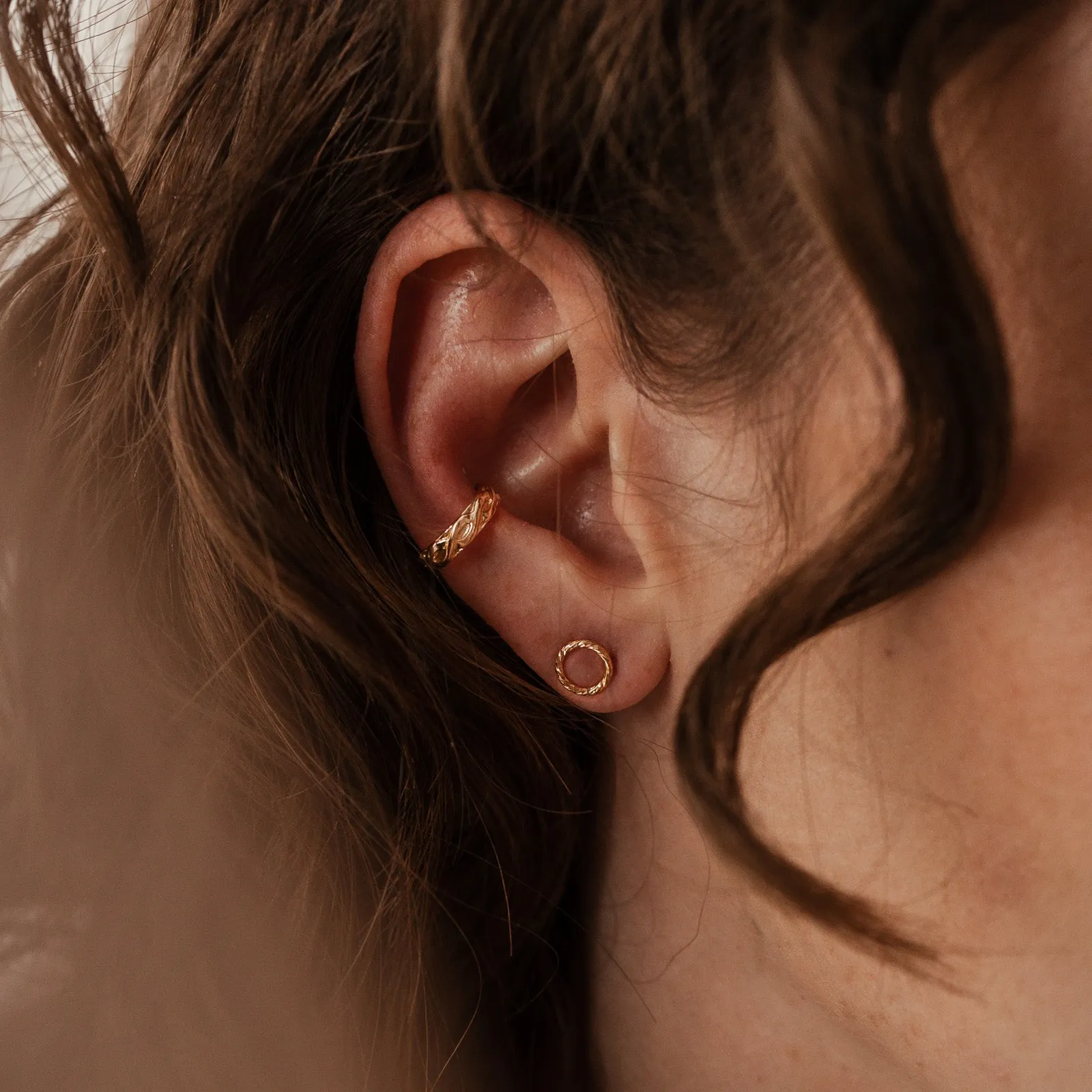 Criss Cuff • Patterned Ear Cuff