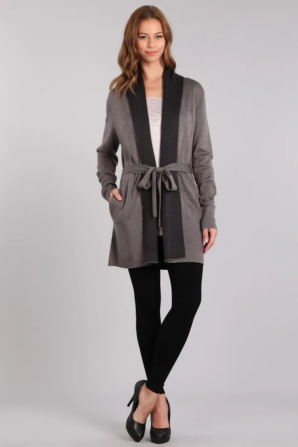 Dalton Contrast Cardigan