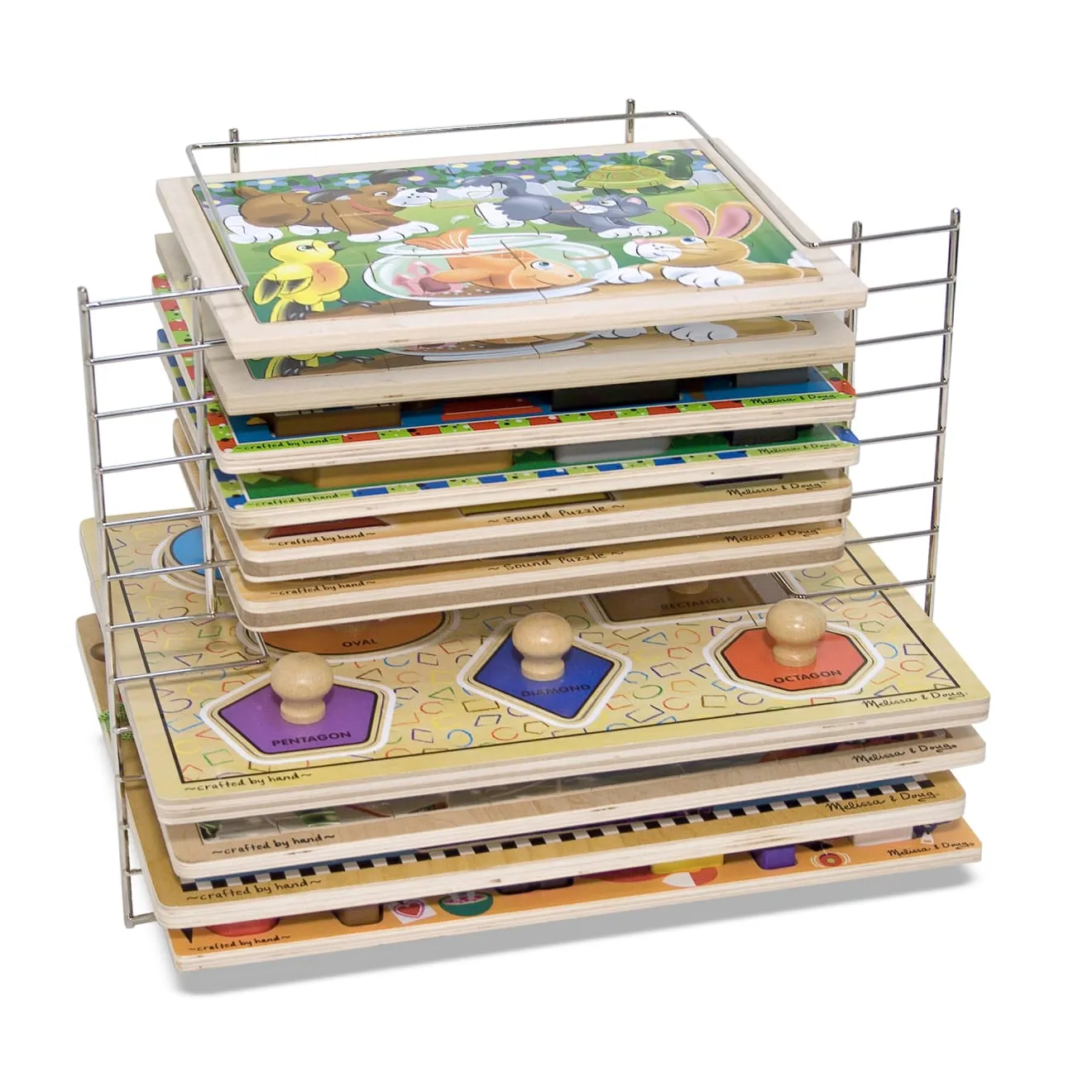 Deluxe Wire Puzzle Rack