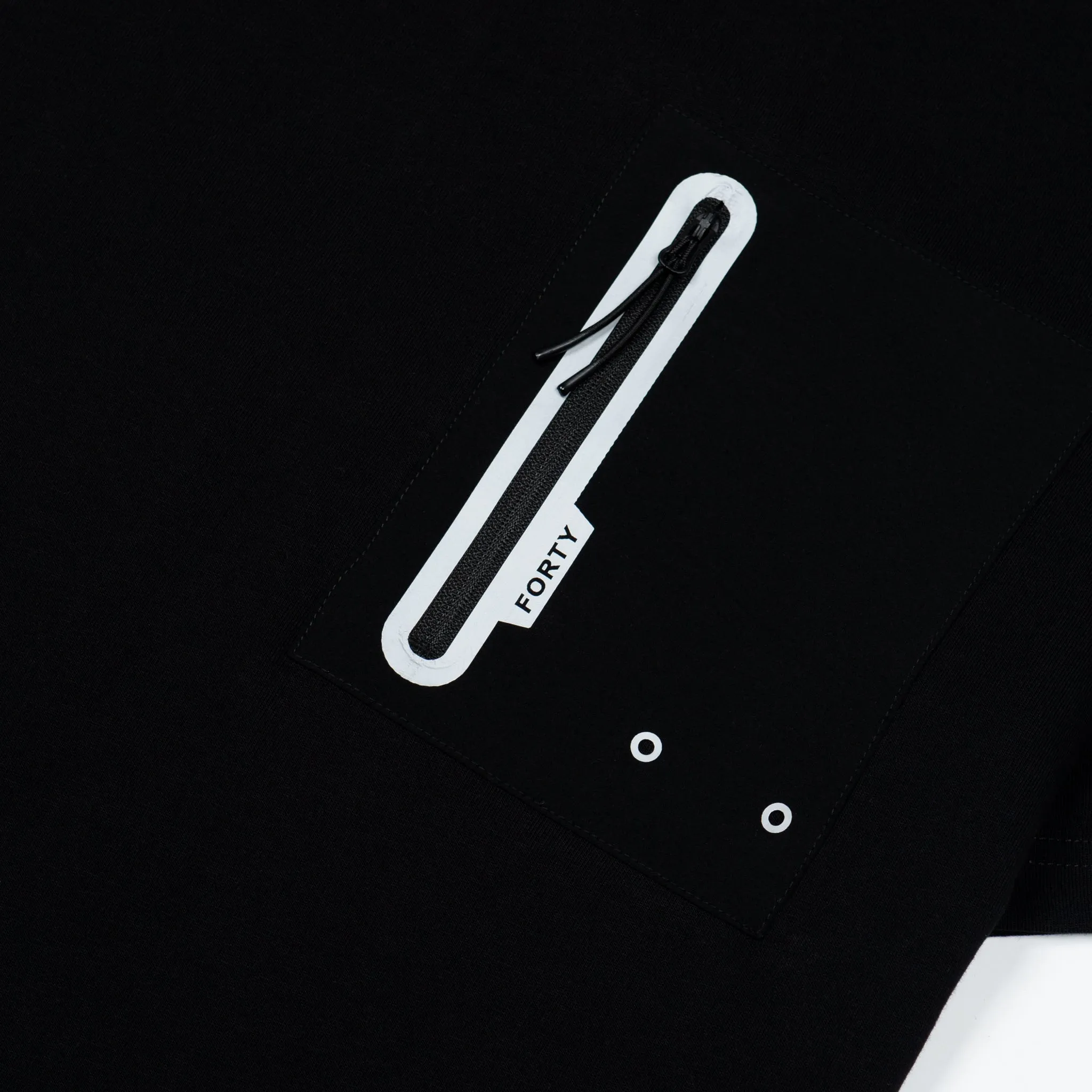 Doyle Pocket Tee (Black/Reflective)