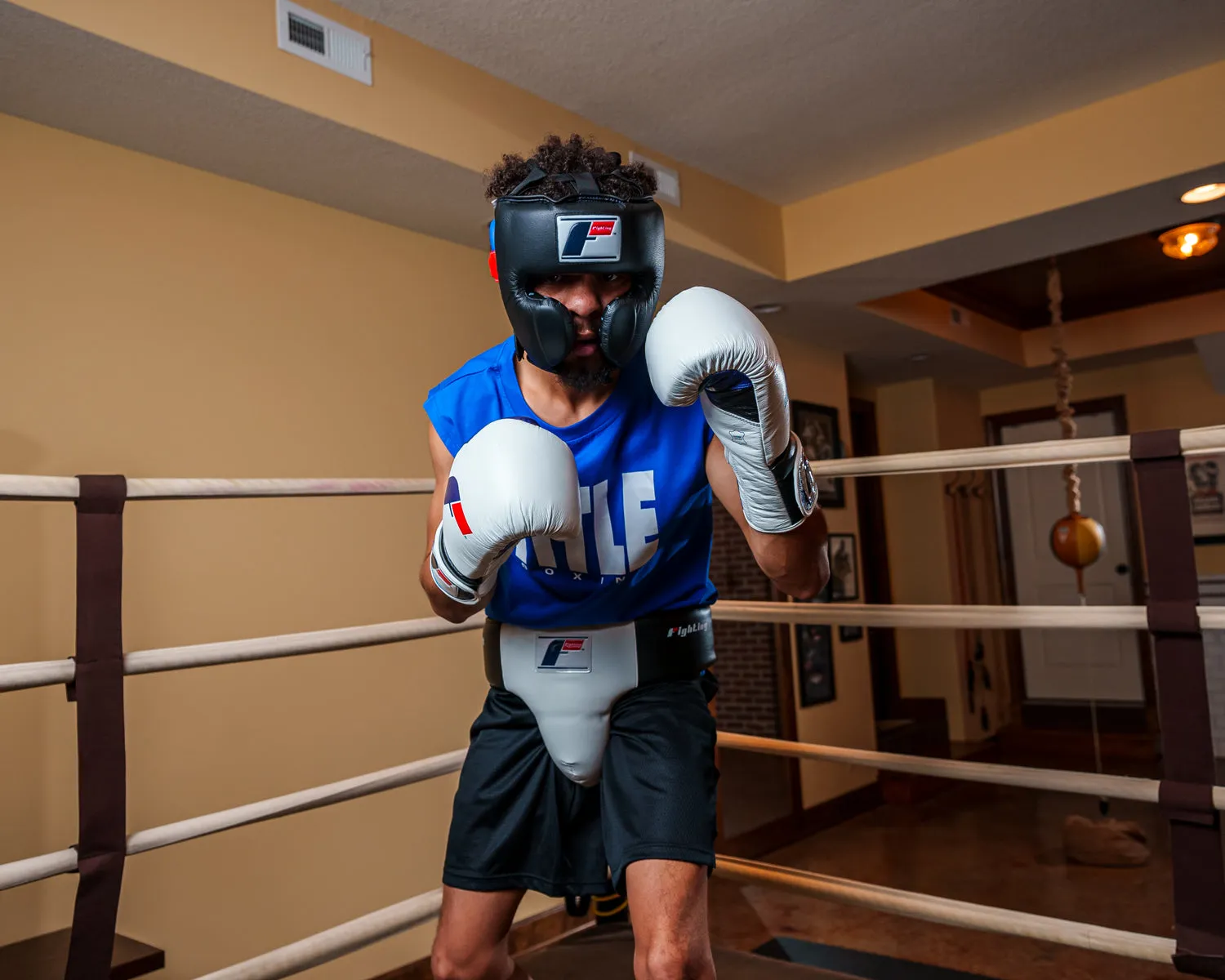 Fighting Leather Sparring Headgear