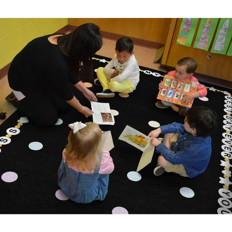 Friends Bracelet Classroom Rug