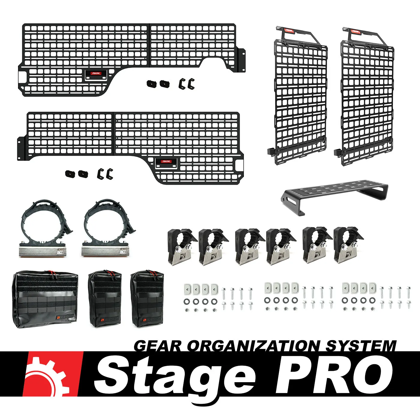 Gear Organization System - Stage PRO Kit | Ford Ranger (2019-2023)