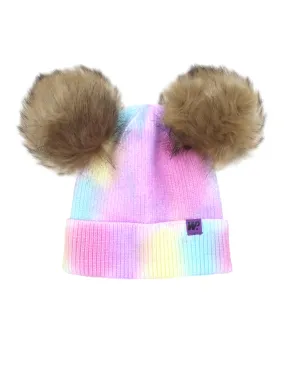 GIRLS 2-6X TIE DYE KNIT TOQUE