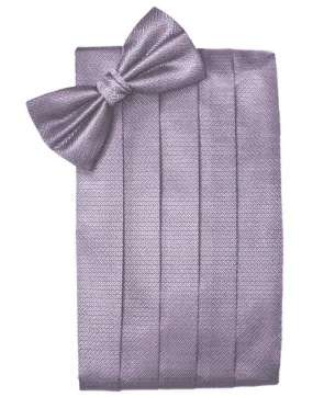 Heather Herringbone Kids Cummerbund