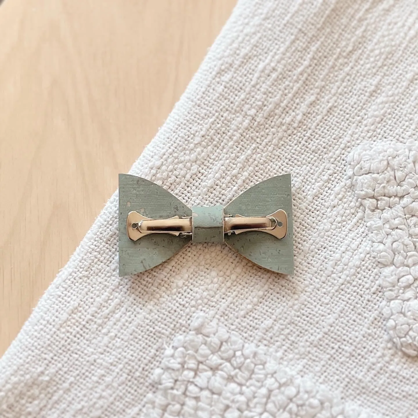 Honeycomb Cork Bow Tie