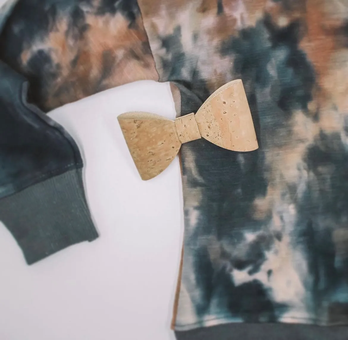 Honeycomb Cork Bow Tie