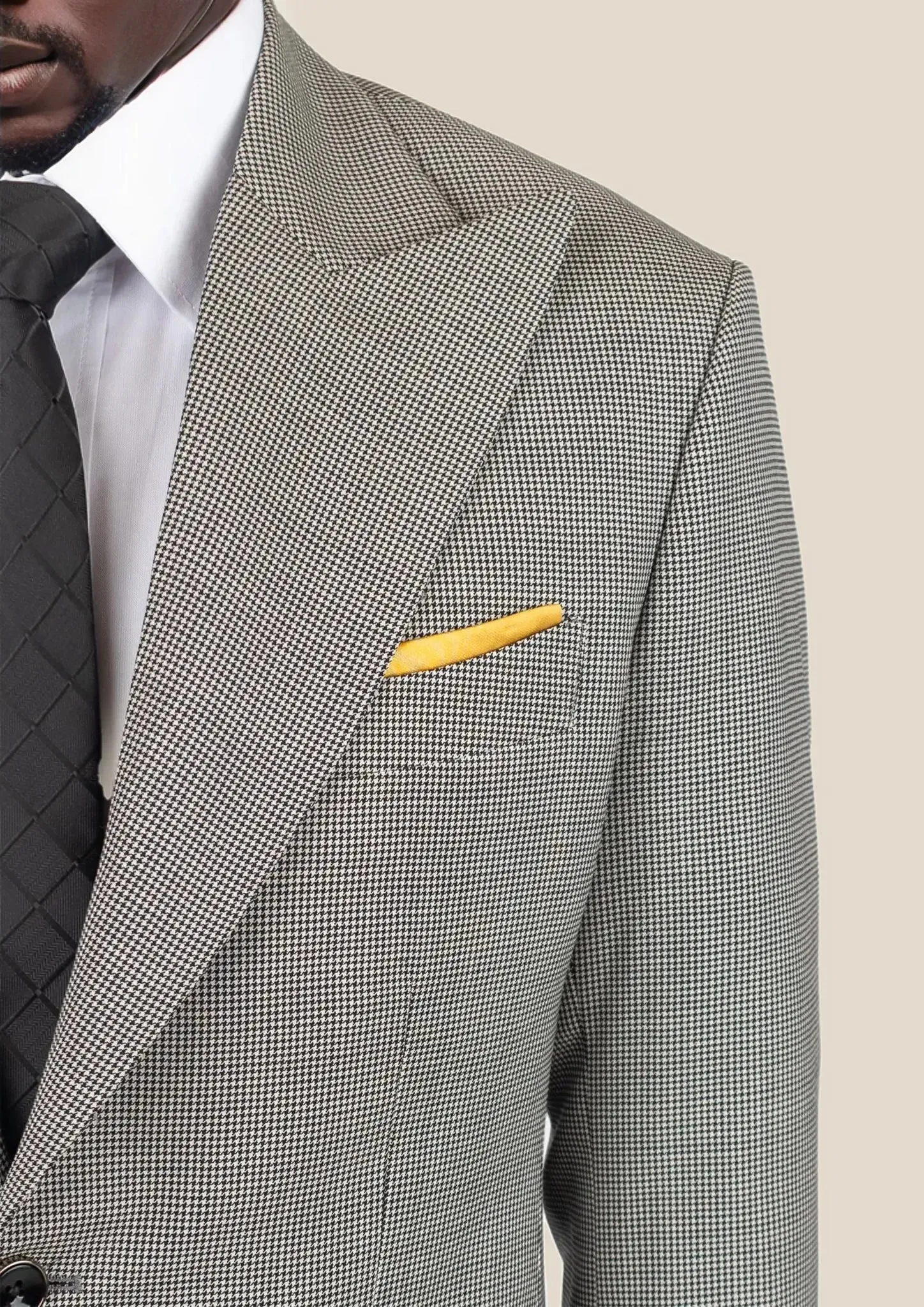 Hudson Grey Houndstooth Suit