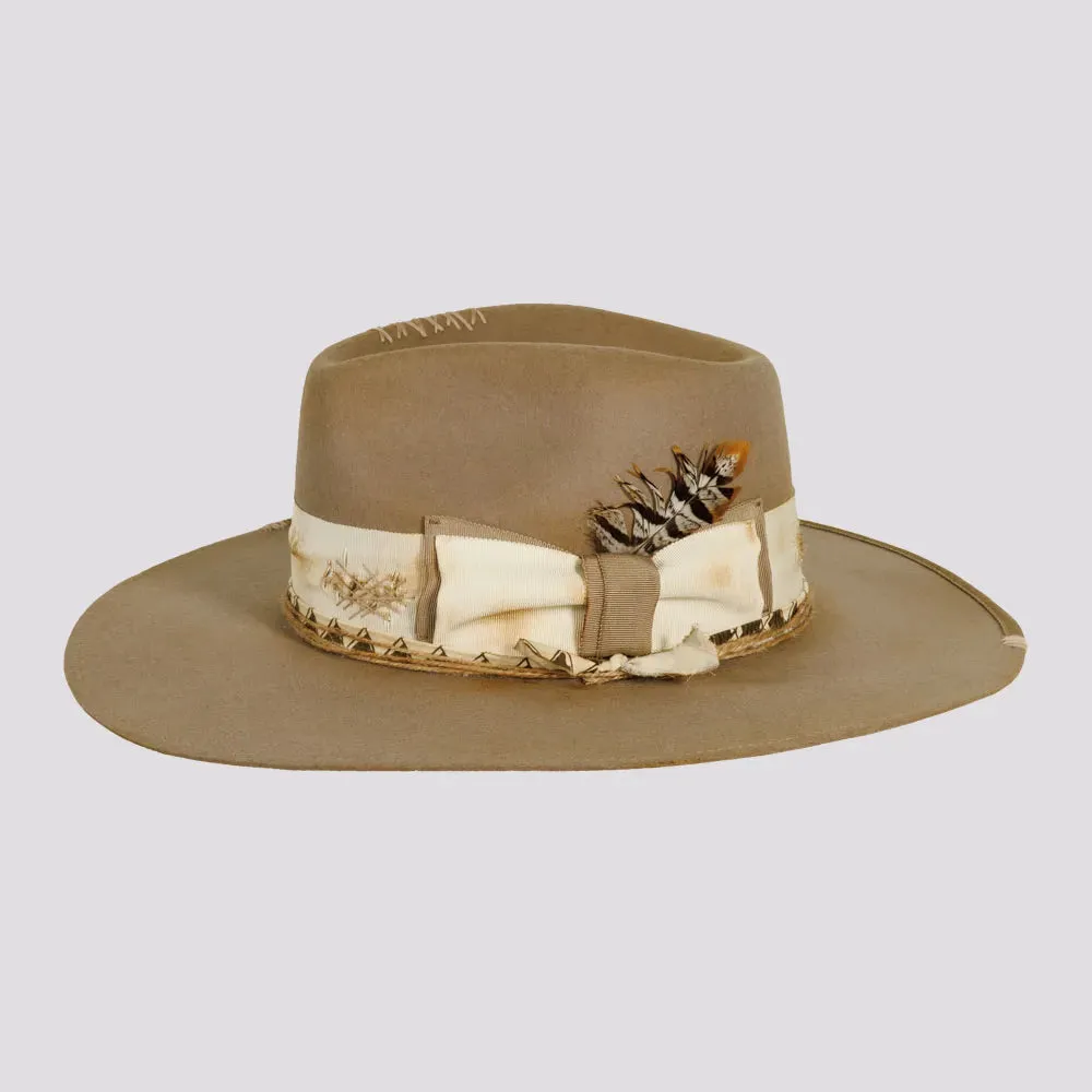 Justice | Mens Wool Felt Outback Fedora Hat