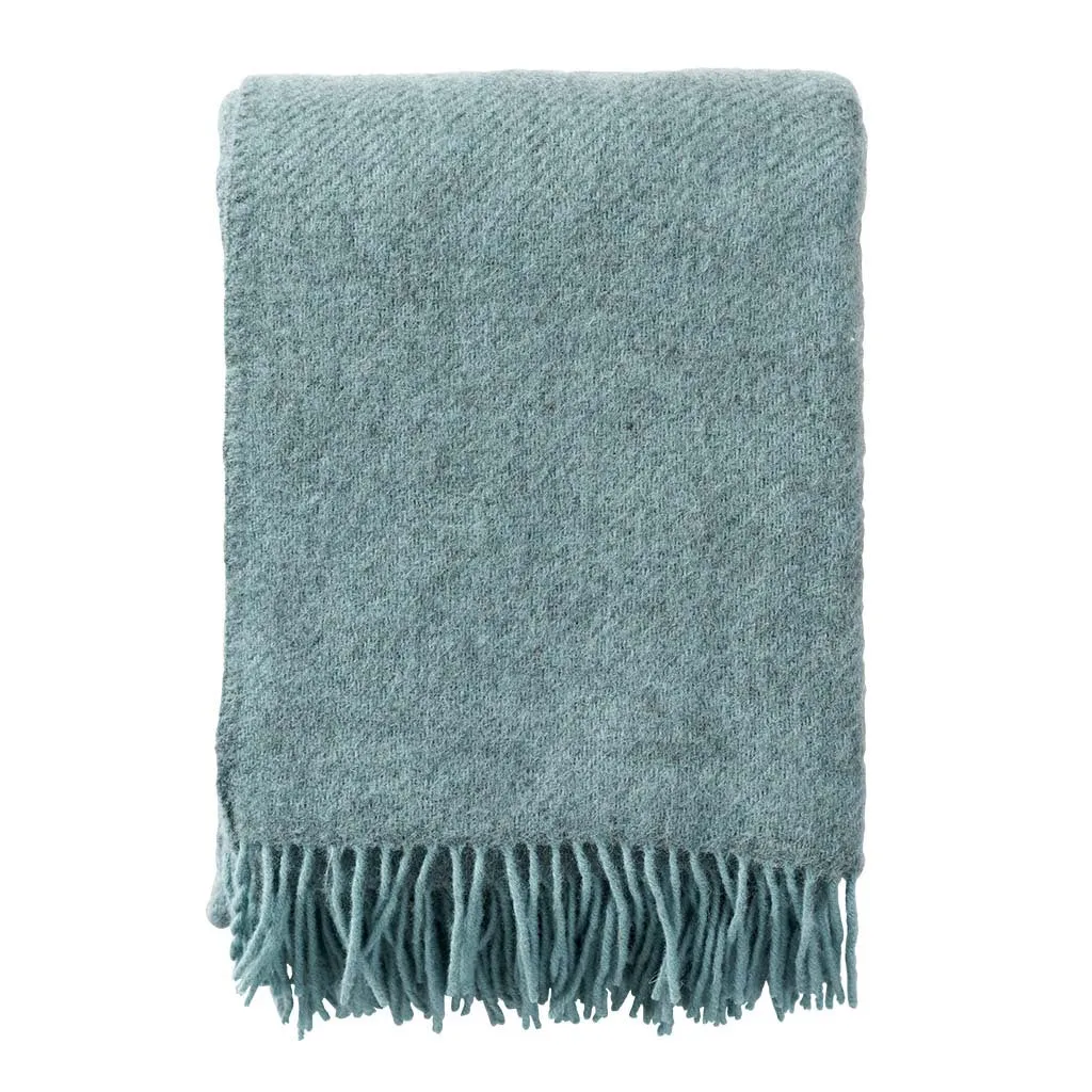 Klippan Gotland Blanket Turquoise