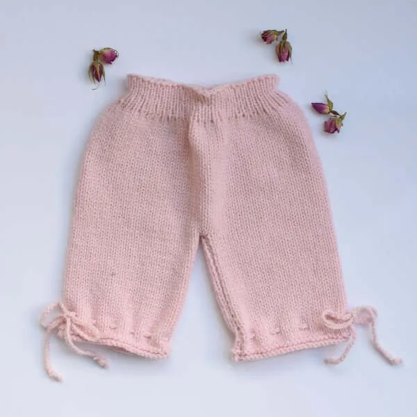 Knitted Baby Pants