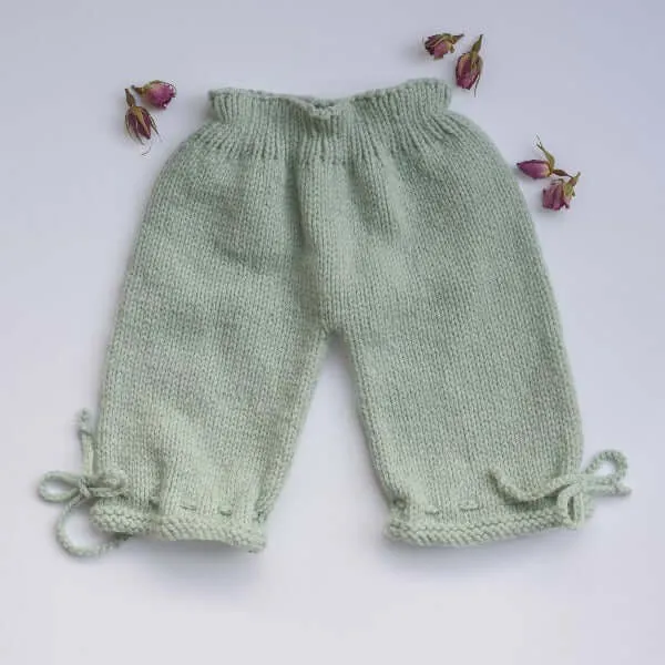 Knitted Baby Pants