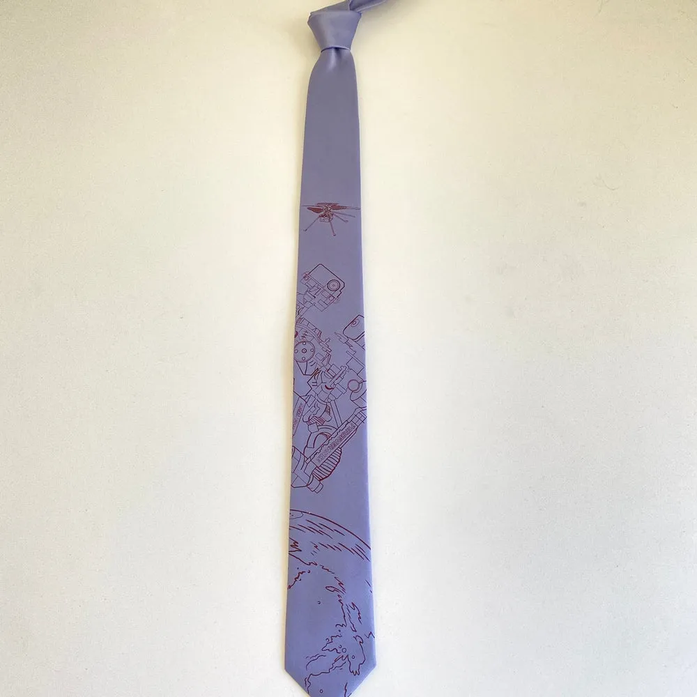 Mars Perseverance & Ingenuity Necktie