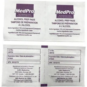 MedPro Alcohol Prep Pads