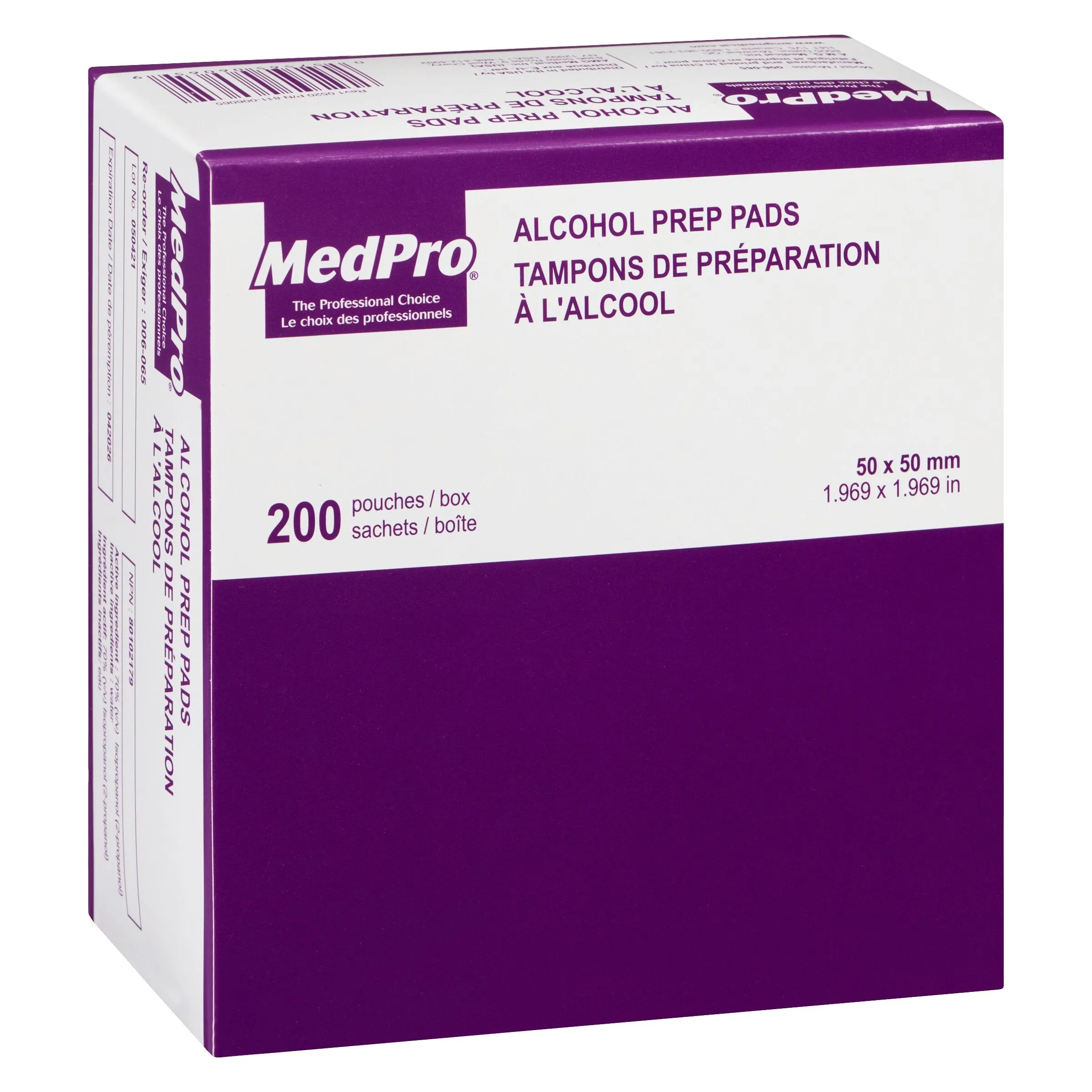 MedPro Alcohol Prep Pads