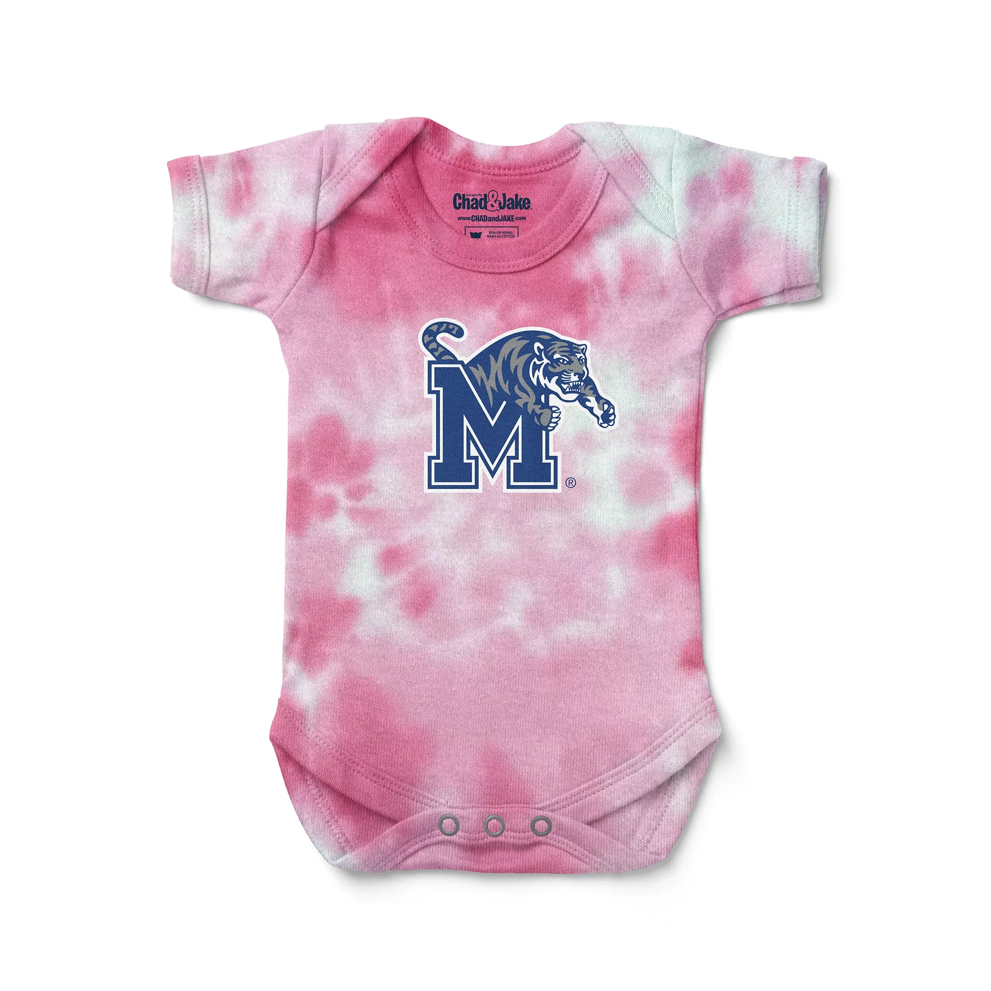 Memphis Tigers Tie Dye Bodysuit