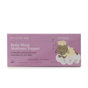 MiniJumbuk Baby Wool Cot Mattress Topper