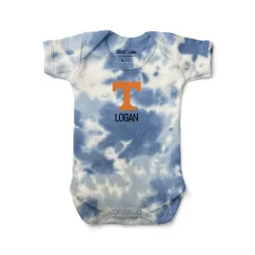 Personalized Tennessee Volunteers Tie Dye Bodysuit