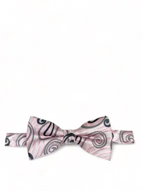 Pink Wild Paisley Design Bow Tie