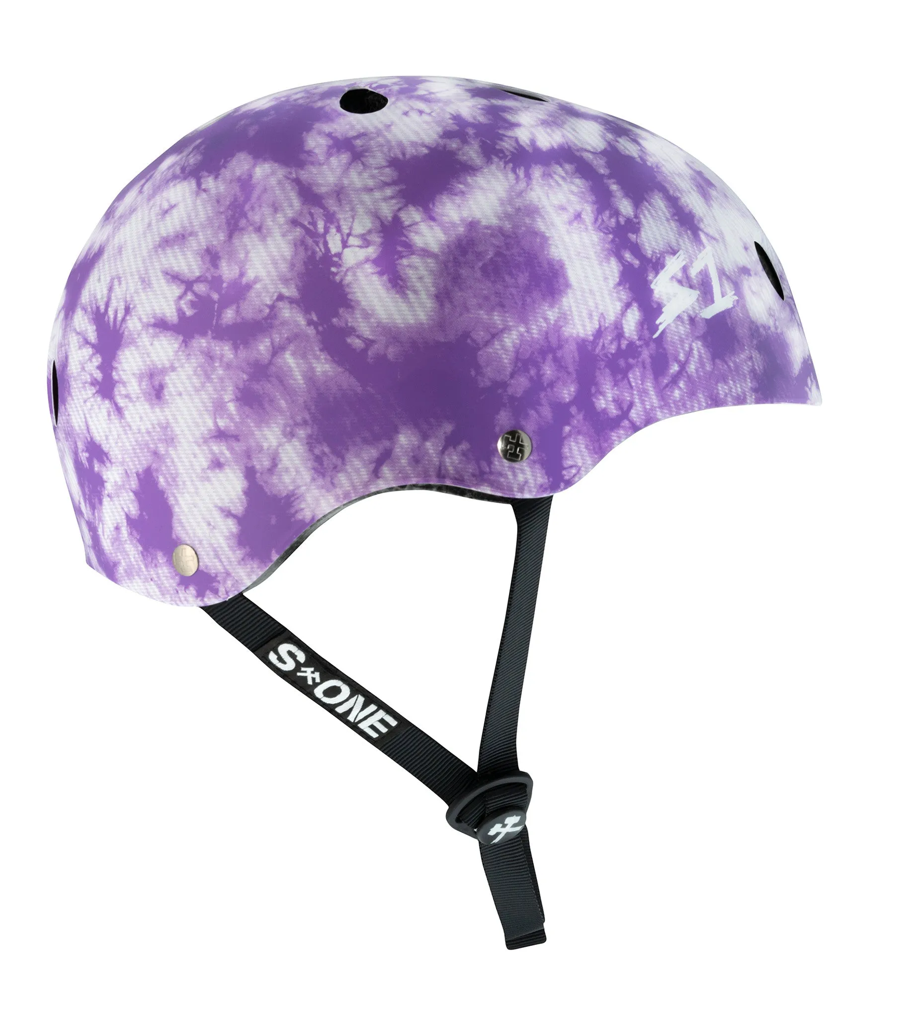 S1 Lifer Helmet - Purple Tie-Dye Matte