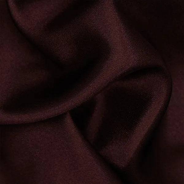 Silk Satin Merlot Tie