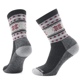 Smartwool Everyday Cozy Snowflake Dream Crew Socks Color: Charcoal