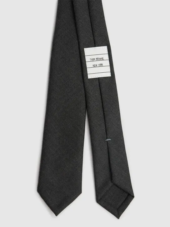 Thom Browne   Classic wool twill tie 