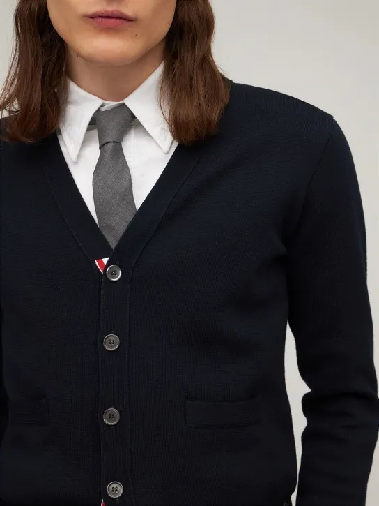 Thom Browne   Classic wool twill tie 