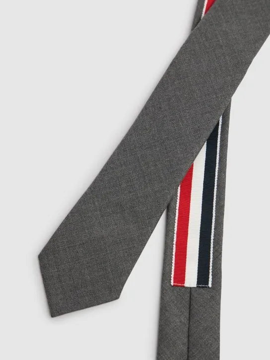 Thom Browne   Classic wool twill tie 