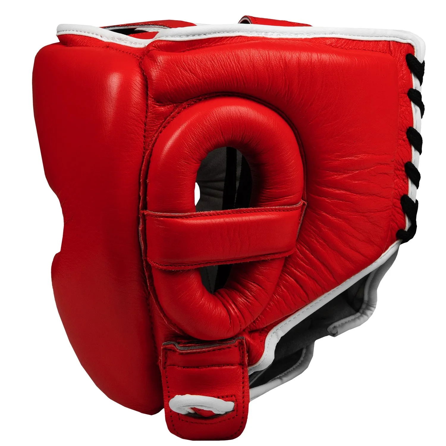 TITLE Boxing Leather Sparring Headgear