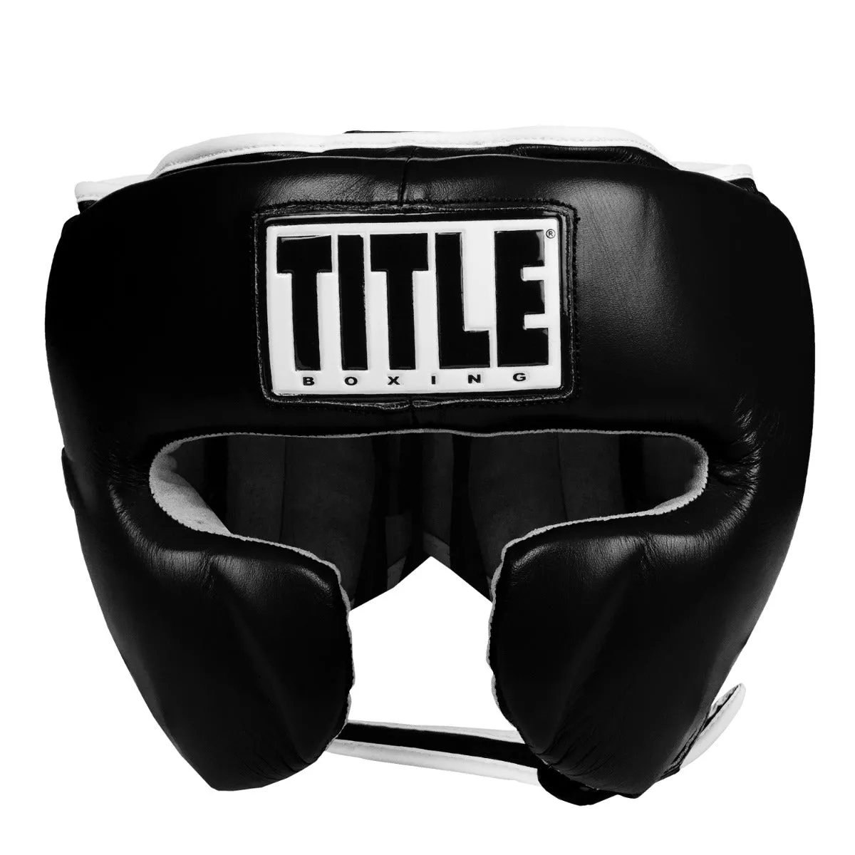 TITLE Boxing Leather Sparring Headgear