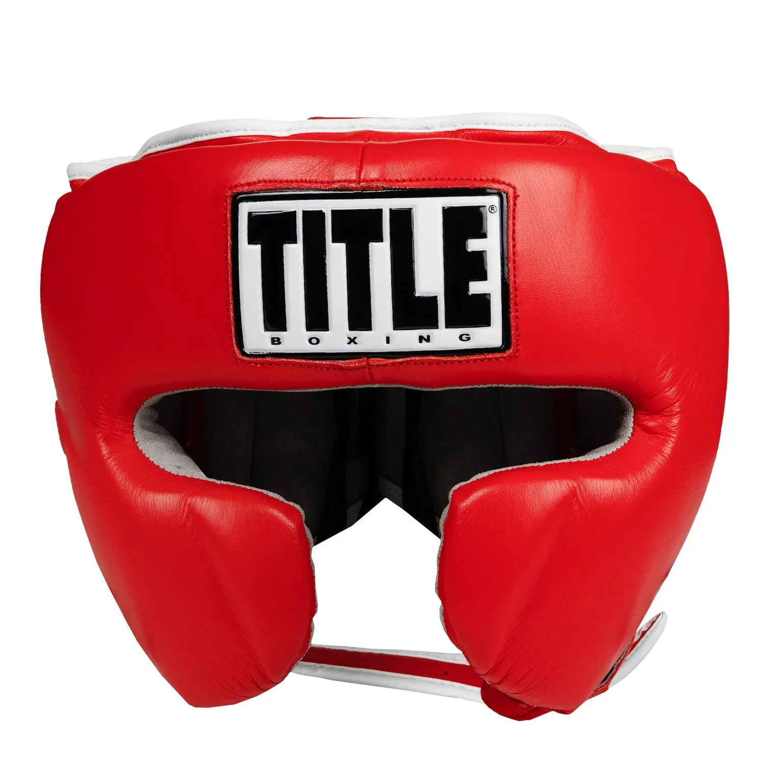 TITLE Boxing Leather Sparring Headgear